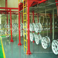 Electrophstatic Paint Spraying Line Painting Equipment for Hub